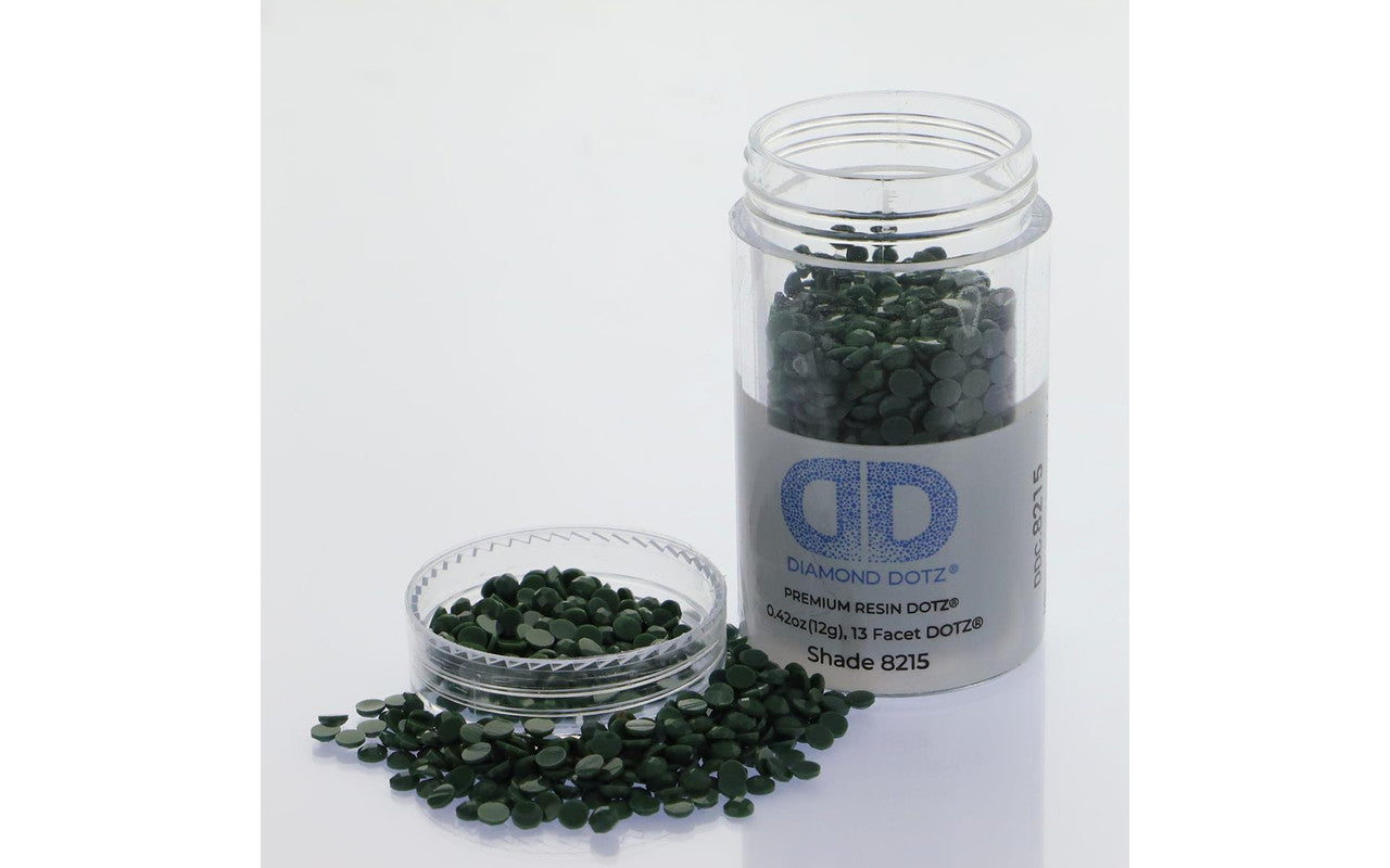 Gemas Diamond Dotz Freestyle 2,8 mm 12 g Verde pino 8215